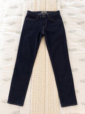 J Brand Dark Indigo Denim Jeans Size 29 Slim Straight Leg